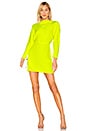 view 1 of 3 Marin Dress in Neon Yellow