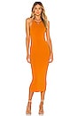 view 1 of 3 Marc Dress in Tangerine