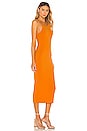view 2 of 3 Marc Dress in Tangerine