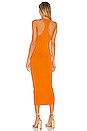 view 3 of 3 Marc Dress in Tangerine