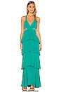 view 1 of 3 ROBE MAXI LITA in Emerald