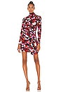 view 1 of 3 Marcel Dress in Black & Red Multi