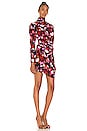 view 2 of 3 Marcel Dress in Black & Red Multi