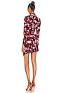 view 3 of 3 Marcel Dress in Black & Red Multi