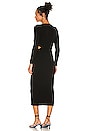 view 4 of 4 VESTIDO MIDI LORELEI in Black