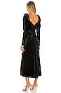 view 3 of 3 VESTIDO MIDI CHAMBERLAIN in Black
