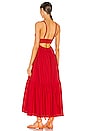 view 3 of 3 Rhodes Dress in Deep Red