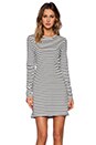 view 1 of 4 Fay Dress in White & Black