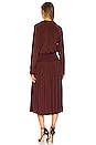 view 3 of 3 Conrad Dress in Bitter Chocolate