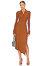view 1 of 3 Lance Dress in Cognac
