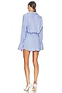 view 3 of 3 MONICA DRESS 원피스 in Vitality Blue & White