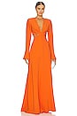 view 1 of 3 Issa Dress in Vivid Orange