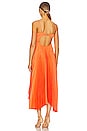 view 3 of 3 Hollie Dress in Vivid Orange