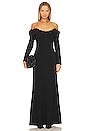 view 1 of 3 Nora Gown in Black