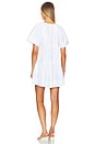view 3 of 3 Easy Day Cotton Camila Dress in White
