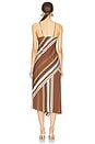 view 4 of 4 Lauren Dress in Brown Stripe