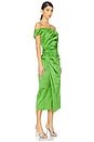 view 2 of 3 Camille Dress in Lily Green