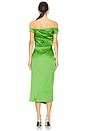 view 3 of 3 Camille Dress in Lily Green