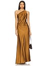 view 1 of 3 Asher Gown in Aged Bronze
