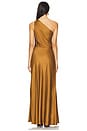 view 3 of 3 Asher Gown in Aged Bronze