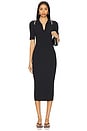 view 1 of 3 Darcy Dress in Midnight, Navy, & Parchment