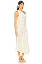 view 2 of 5 Carolyn Dress in Canary Stripe