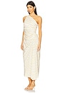 view 3 of 5 Carolyn Dress in Canary Stripe