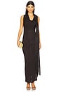 view 1 of 3 Sonya Dress in Dark Brown