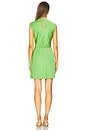 view 3 of 3 Dion Dress in Lily Green