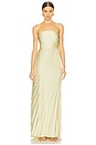 view 1 of 4 Bianca Dress in Light Canary