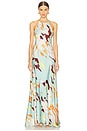 view 1 of 3 Sybil Dress in Mint Multi