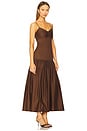 view 2 of 3 Harper Dress in Milk Chocolate