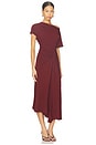 view 2 of 3 Dena Dress in Black Cherry