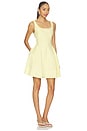 view 2 of 3 Vea Dress in Light Canary