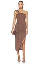 view 1 of 5 Mimi Dress in Milk Chocolate