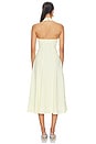 view 3 of 3 VESTIDO ELINOR in Light Canary