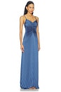 view 2 of 4 Genevieve Gown in Ash Blue