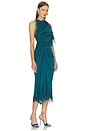 view 2 of 5 Miriam Dress in Light Teal & Light Teal