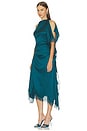 view 4 of 5 Miriam Dress in Light Teal & Light Teal