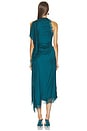 view 5 of 5 Miriam Dress in Light Teal & Light Teal