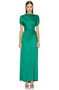 view 1 of 3 Nadia Gown in Bright Emerald
