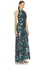 view 2 of 3 Scarlett Gown in Evening Blue Multi