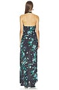 view 4 of 3 Scarlett Gown in Evening Blue Multi