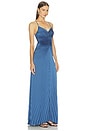 view 2 of 4 Genevieve Gown in Ash	Blue