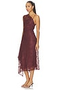 view 4 of 5 Gia Dress in Maroon