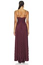view 4 of 4 Genevieve Gown in Pinot Red
