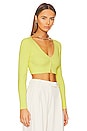 view 2 of 4 CÁRDIGAN HALLIE in Citrine Yellow