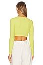 view 3 of 4 CÁRDIGAN HALLIE in Citrine Yellow