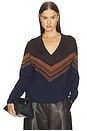 view 1 of 4 Nicole Sweater in Butterscotch Combo