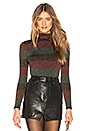view 1 of 5 JERSEY MARIEL in Black, Roja & Emerald